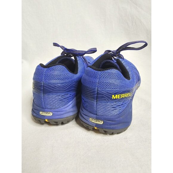 Merrell Women's Siren Hex Q2 Hiking Trail Shoes Blue Lace Up Mesh Size 8 - Picture 7 of 10